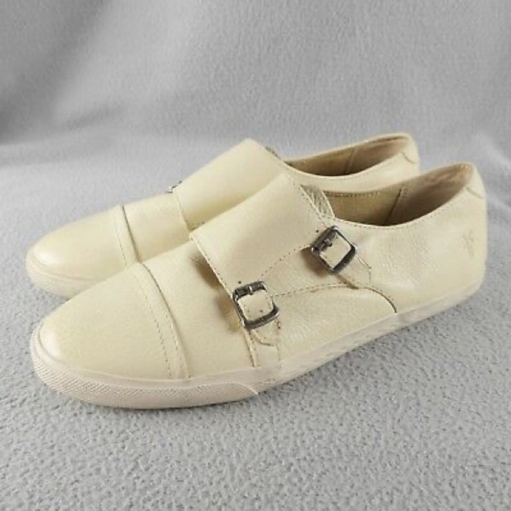 Frye Mindy Monk Strap Sneaker Leather 6 NWOB
